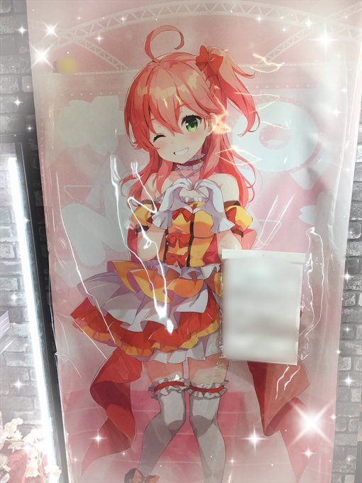 Sakura Miko hololive dodakamin collaboration life-size tapestry