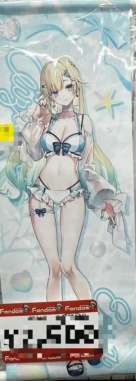 Aizawa Ema VSPO! B2 Half-Size Tapestry Summer Beach 2024