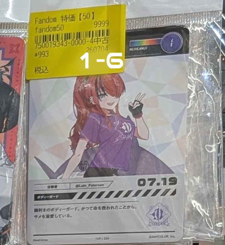 Shelf Preview : NIJISANJI 1