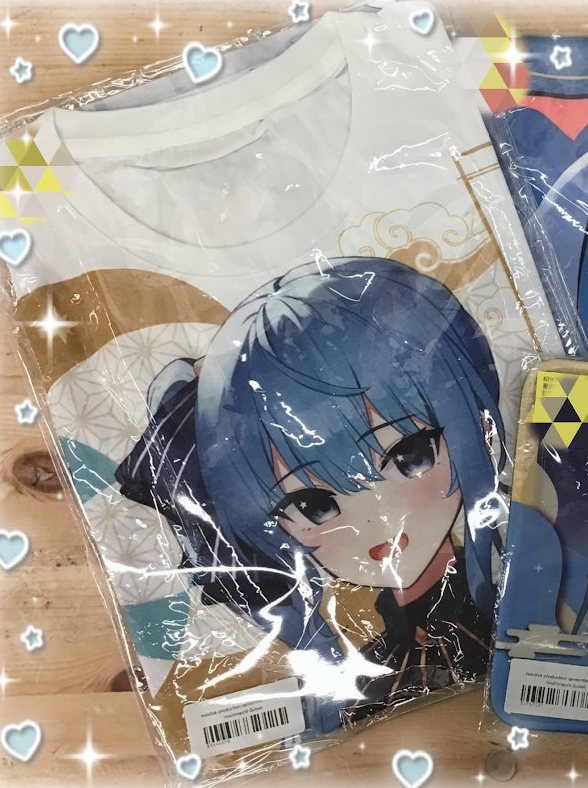 星街すいせい　ホロライブ2024台湾台南ランタンフェスティバルグッズ Tシャツ
