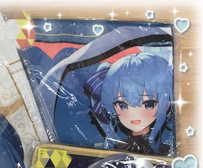 Hoshimachi Suisei hololive 2024 Taiwan Tainan Lantern Festival Cheering Towel