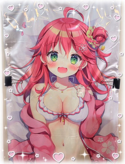 Sakura Miko　hololive　3rd anniversary dakimakura cover