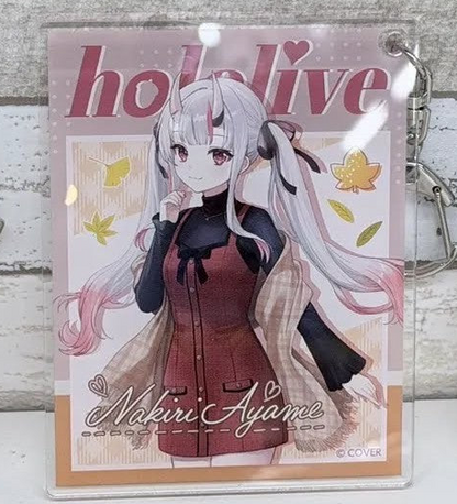 百鬼あやめ　ホロライブ　アクリルキーホルダー　ローソンキャンペーン
