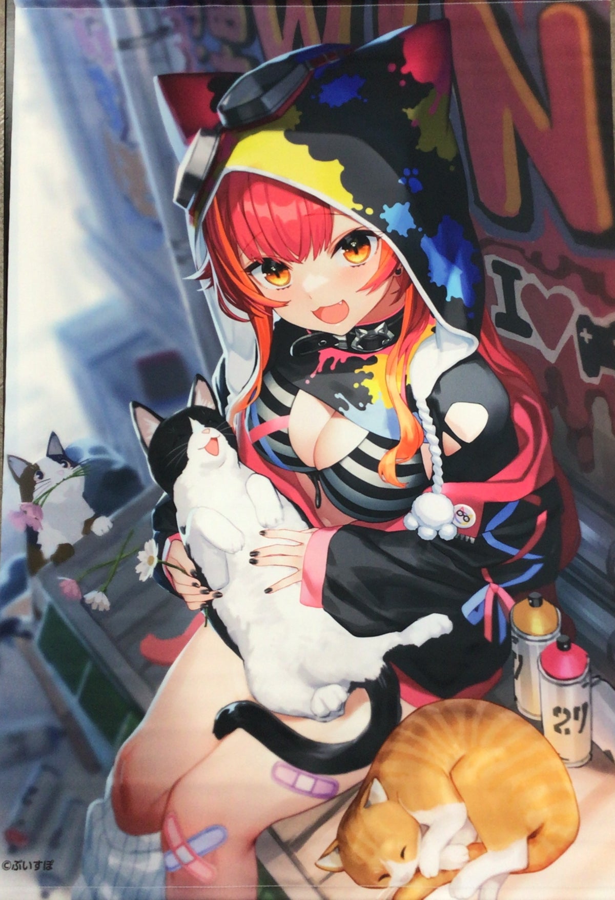 猫汰つな ぶいすぽっ！ 誕生日記念2022 B2タペストリー
