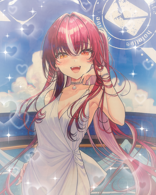 Houshou Marine hololive DMM Scratch Holonazombie! Super BIG Tapestry