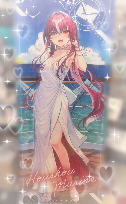 Houshou Marine hololive DMM Scratch Holonazombie! Super BIG Tapestry