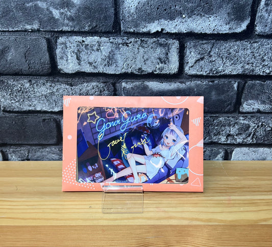 Gawr Gura – 2023 Limited Edition Birthday Commemorative Postcard with Handwritten Autograph