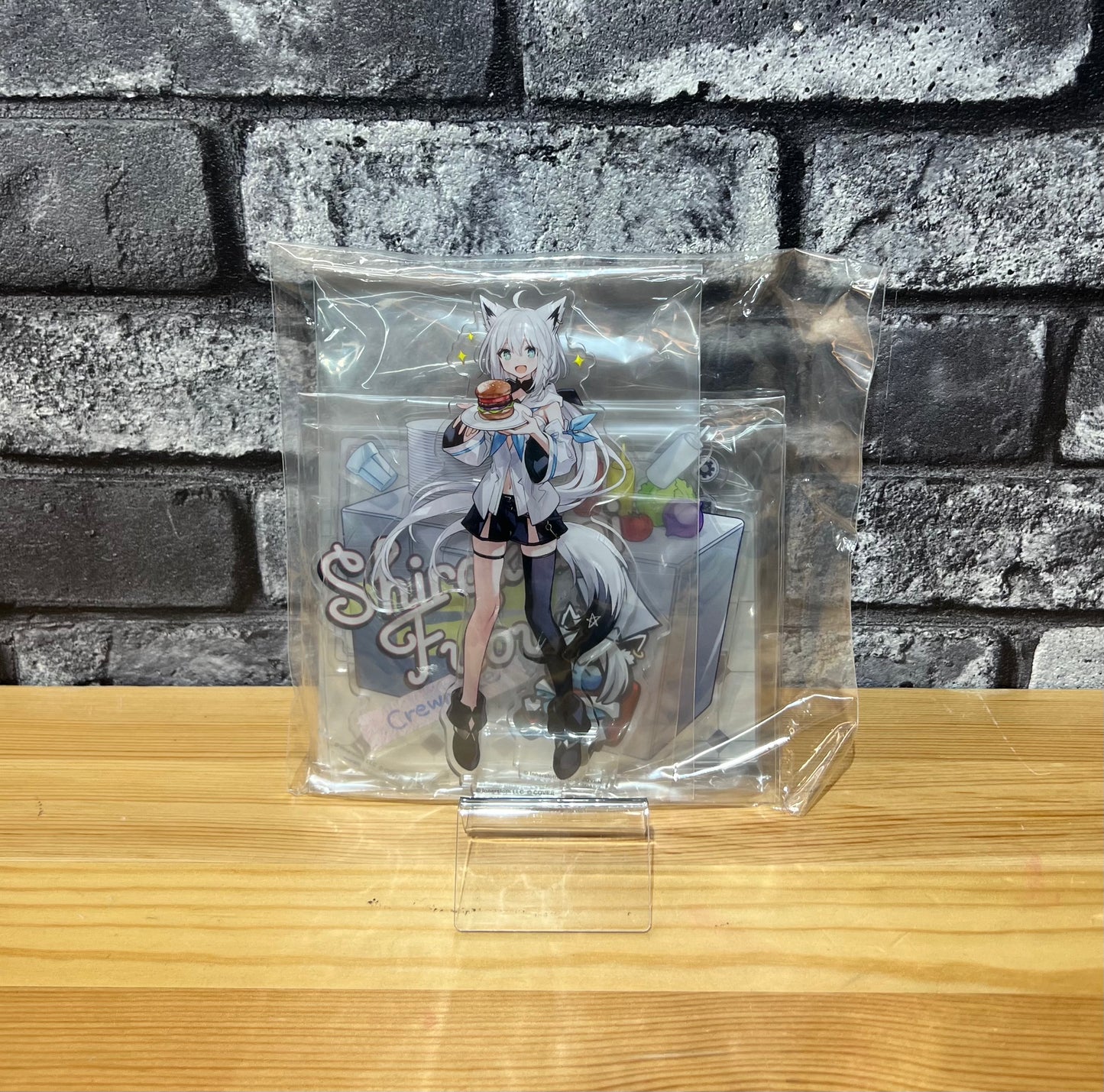 Shirakami Fubuki – Acrylic Diorama Stand "Among Us × Hololive"