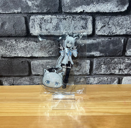 Shirakami Fubuki – Acrylic Stand (Hololive × Yo-kai Watch Puni Puni Collab Follow & RT Campaign)