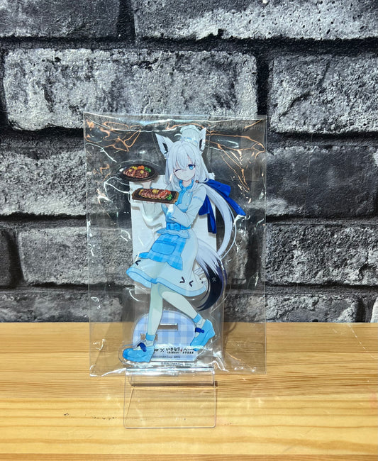 Shirakami Fubuki – Acrylic Stand (Ikinari Steak Collaboration)