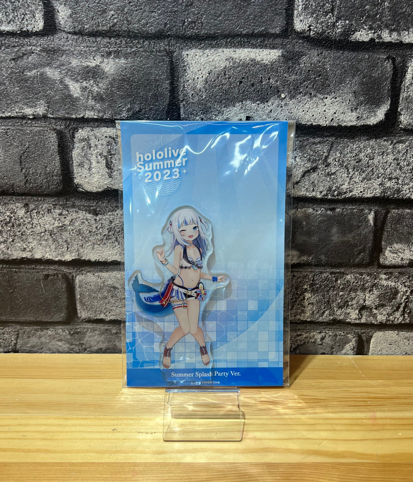Gawr Gura – 3D Acrylic Stand (Summer Splash Party Ver.)