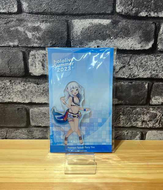 Gawr Gura – 3D Acrylic Stand (Summer Splash Party Ver.)