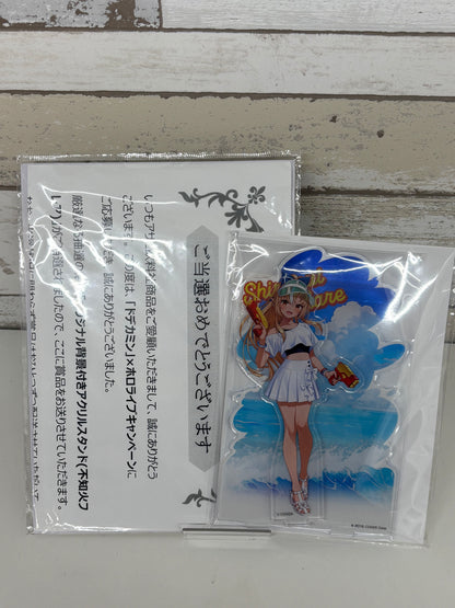 不知火フレア　背景付きアクリルスタンド　「ドデカミン」×ホロライブ キャンペーン当選品