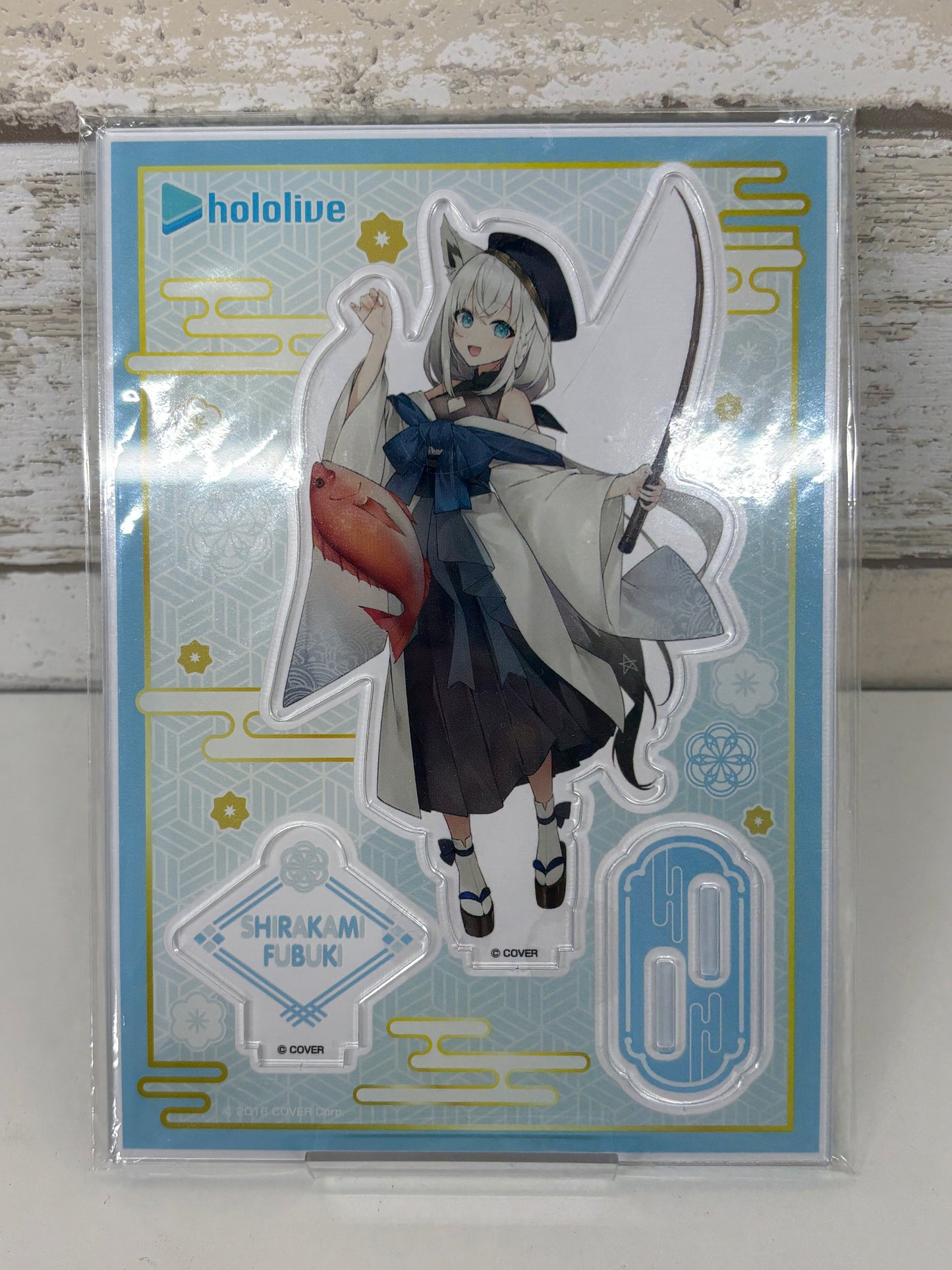 Shirakami Fubuki – Acrylic Stand "Japan Post Seven Lucky Gods"