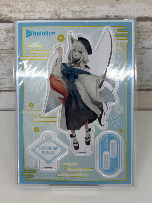 Shirakami Fubuki – Acrylic Stand "Japan Post Seven Lucky Gods"