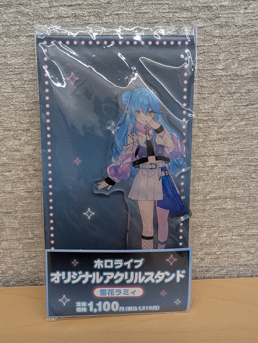 Yukihana Lamy – Original Acrylic Stand (HoloMart × FamilyMart “Early Summer Holo Festival” Street Style)