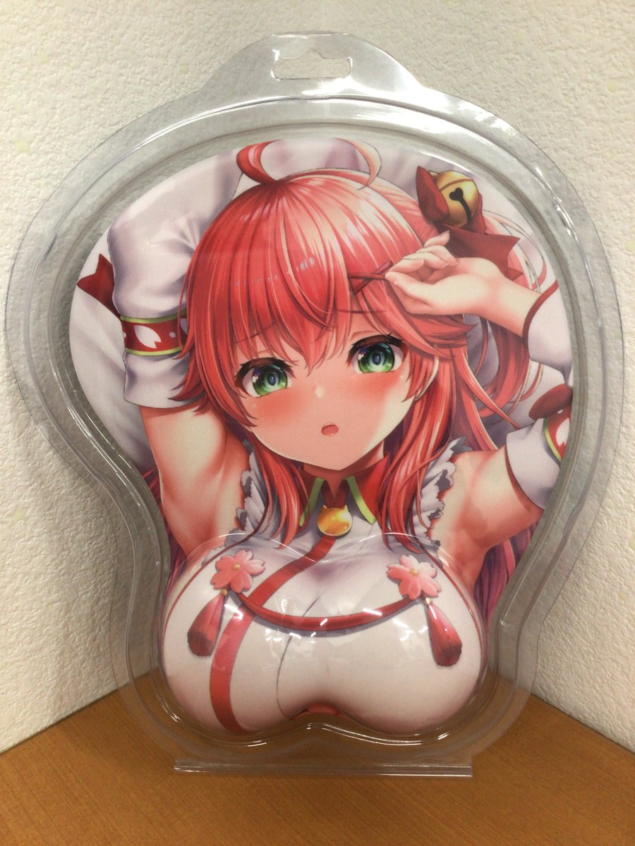 Sakura Miko hololive Return Commemoration Taiga Daiki Illustration Boob Mouse Pad mousepads