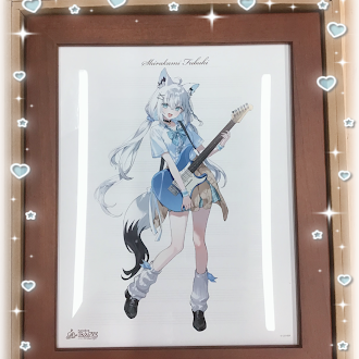 Shirakami Fubuki hololive Reproduction Artwork BASE on Tour! 2026 Duet Stage! -Shirakami Fubuki ver.-