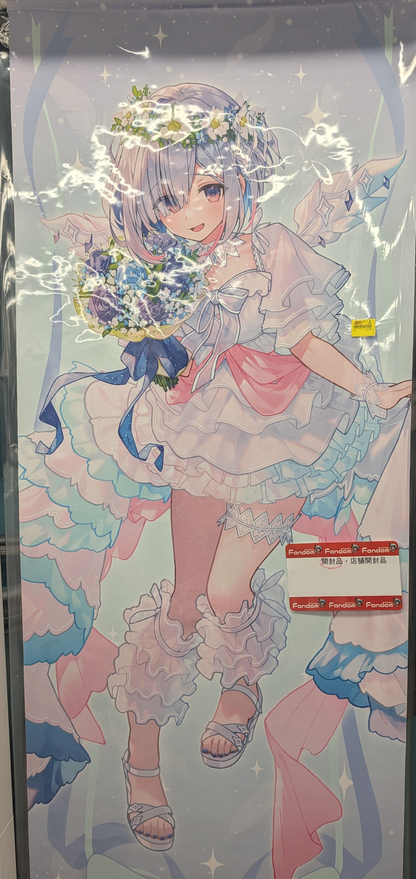 Shelf Preview : Amane Kanata hololive Seasonal Days June Bride Something blue Life-Size Tapestry
