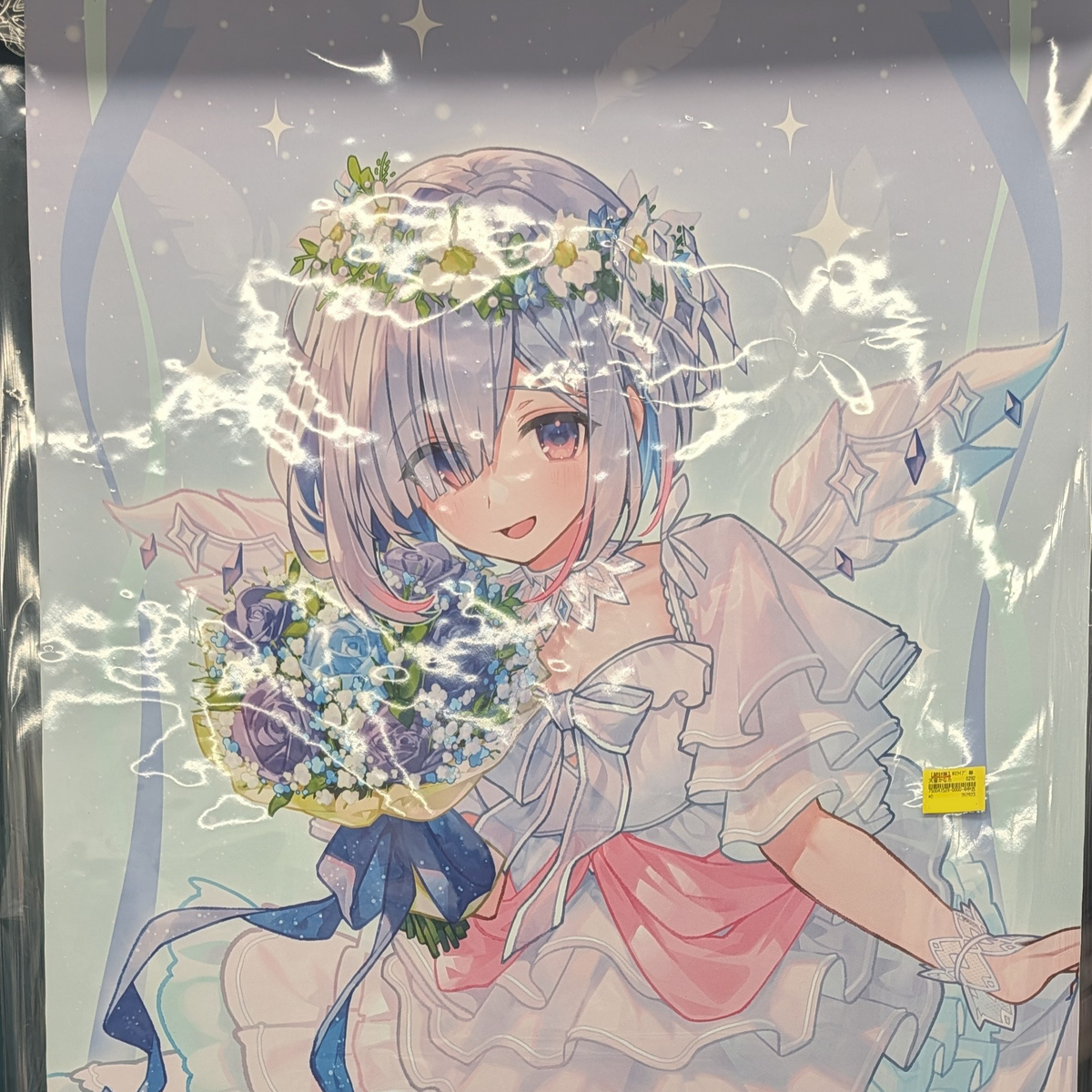 Shelf Preview : Amane Kanata hololive Seasonal Days June Bride Something blue Life-Size Tapestry