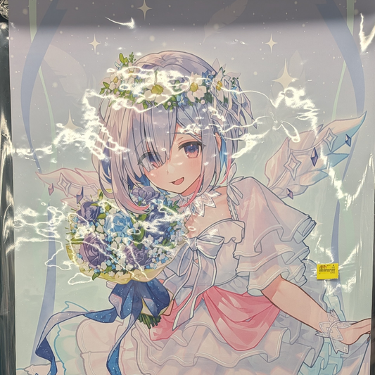 Shelf Preview : Amane Kanata hololive Seasonal Days June Bride Something blue Life-Size Tapestry