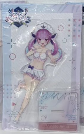 Minato Aqua hololive Shiny Wave ver. 2nd Generation 3D Acrylic Stand