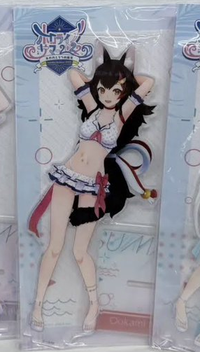 Ookami Mio hololive Shiny Wave ver. GAMERS 3D Acrylic Stand